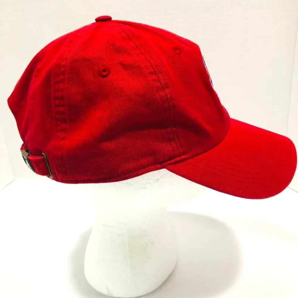 2014‎ Ryder Cup Golf Hat Red Embroider Gleneagles Scotland AHead Vintage Classic